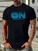 ON TV Subscription Television Tshirt - Defunct TV Service - 100% Cotton T-Shirt Homme Stretched Fashion Soft Stylish Versatile Unisex Graphic_viptrois.com