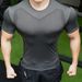 Men's Crew Neck Short Sleeve T-Shirt Summer New Breathable Printed Multi Color Top Milk Silk Outdoor Sport Wear_viptrois.com