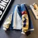 2025 Neue Frühjahr Männer Woolen Jacke Bestickt Vintage Stil Koreanische Trendy Baseball Uniform Patchwork Leder Mantel_viptrois.com