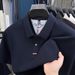 New 100% Cotton 220g Men's Polo Shirt Summer New Embroidered Solid Color Comfortable Versatile T-Shirt Short Sleeve Men_viptrois.com