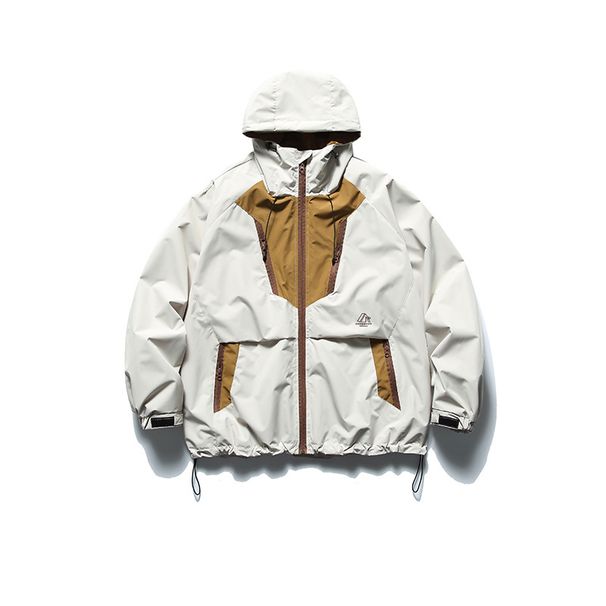 Beijie Men's Clohing American Syle Trendy Brand 2025 Auumn Winer New Oudoor Pachwork Color Block Hooded Jacke_viptrois.com