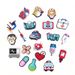 21 Sets Of Cartoon Cute Medical Series Shoes Flower Decorative Buckle Personality DIY Garden Shoe Buckle Accessories_viptrois.com