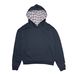 Reversible Hip-Hop Street Hoodie With Checkerboard Print - Unisex Oversized Pullover For Men & Women - Soft Polyester Fabric - Trendy Urban Fashion_viptrois.com