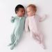 Modal Newborn Baby Jumpsuit With Feet And Hands For Boys And Girls With Double Zipper Long Sleeves Crawling Clothes Thin And Cute_viptrois.com