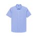 Pulse Pulse Summer New High-End Wrinkle-Resistant DP Pure Cotton Ready-to-Wear Non-Iron Men's Business Professional Short Sleeve_viptrois.com