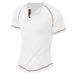 Men's Clothing Summer Henley Shirts Five Line Stitching Small Square Loose Men's Round Neck Henley Shirts_viptrois.com