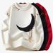 Men's Oversized Cable-Knit Sweater – Soft & Breathable Pullover For Layering (Black, White, Red, Star Print)_viptrois.com