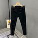 Men's Clothing White Ripped Jeans Spring And Summer Slim Fit Skinny Pants Trendy Elastic Casual Fashion Nine Point Pants_viptrois.com