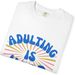 Adulting Es Una Dura.| Camiseta Divertida, Regalo Para Mujeres Y Hombres, Graduación, Camiseta Gráfica Con Amante De_viptrois.com