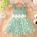 Kids' Clothing Platform Baby Girl Sleeveless Sling Mesh Dress_viptrois.com