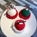 New deer horn for children in winter, cute warm plush hat, thick and face enhancing, small knitted yarn hat_viptrois.com