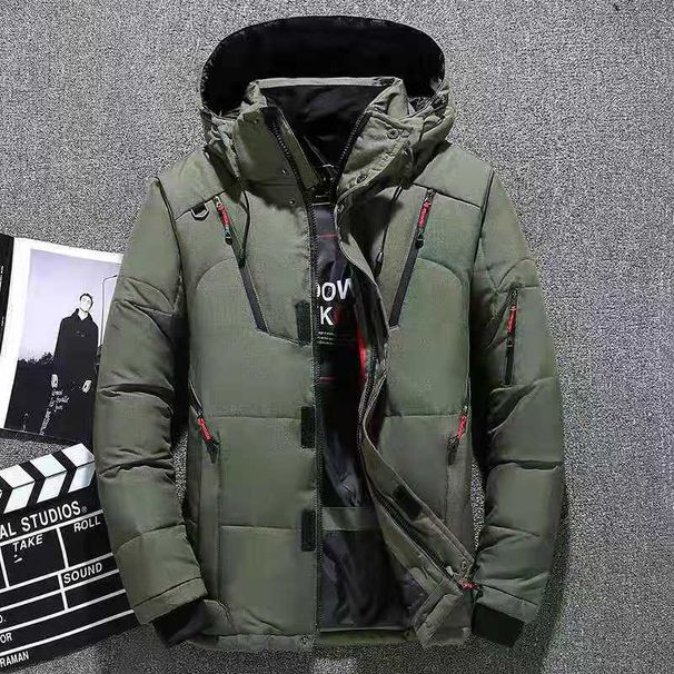 Men’s Winter Jacket With Hood – Thickened Thermal Coat For Outdoor & Casual Wear, Windproof & Down-Filled (M-5XL, Loose Fit)_viptrois.com
