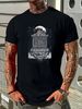Men's Trivium Tomb Rise Slim Fit T-shirt Small Black Stretched Casual Stylish Unisex Streetwear Homme Graphic Soft Designer Clothes Slightly_viptrois.com