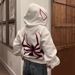 Men's Clothing 2025 European Halloween Personalized Men's And Women's Hoodies Y2K Couple Large Size Man Zip Hoodie_viptrois.com