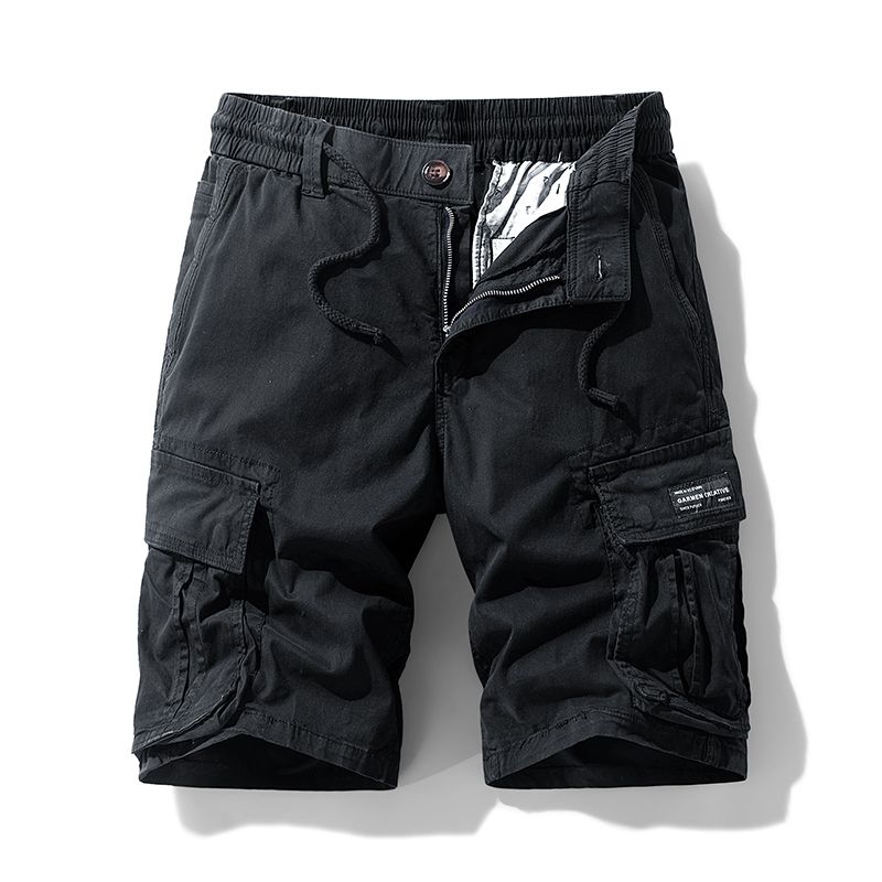 2025 Summer Men's Casual Bermuda Loose Cotton Outdoor Travel Wear-resistant, Breathable And Comfortable Beach Shorts_viptrois.com