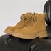 Men's Shoes Men's Martin Boots New Genuine Leather Work Boots Retro Distressed High Top Boots Trendy Thick Sole Heightening Big Yellow Boots_viptrois.com