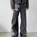 Men's Basketball Sweatpants, Spring And Autumn American Style Trendy Sports Loose Casual Long Pants, Straight Leg Jeans_viptrois.com