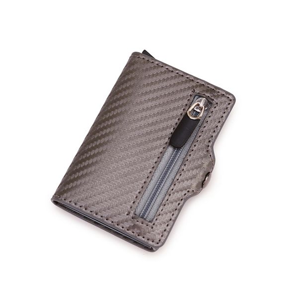 Men’s Bags Rfid Card Holder Anti Demagnetization Carbon Fiber Multi Card Wallet Multi Function Card Holder Credit Card Metal Card Holder Card Holder_viptrois.com