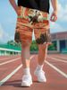 Premium Products 2025 Niche Creative Design Illustrations Printed Men's Fitness Running Sports Basketball Shorts_viptrois.com