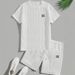 Men's Clothing New Jacquard Heavy Short Sleeved T Shirt Men's Summer Ins Trendy Couple Loose Round Neck Short Sleeved T Shirt_viptrois.com