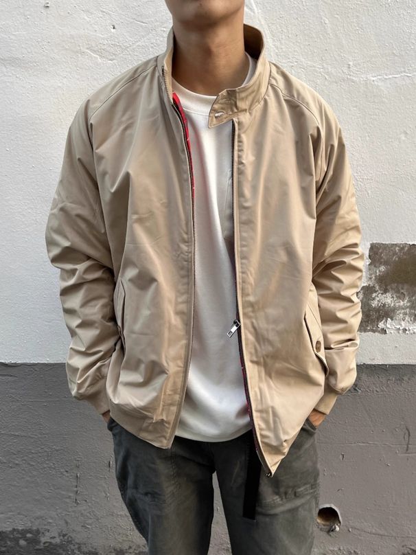 American Style Harrington G9 Jacket, New Casual Workwear For Spring And Autumn 2025, Standing Collar Motorcycle_viptrois.com