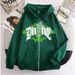2023 New Summer Men's Zipper Hoodie Loose Couple Outfit Jacket_viptrois.com