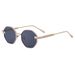 New Fashion Polygonal Sunglasses Men's Personalized Metal Temple Sunscreen Sunglasses Men's_viptrois.com