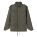 2025 Fall Oversized Vintage US Army Air Force Olive Green Military M65 Field Jacket Without Padding Куртка-ветровк_viptrois.com