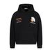 Cute Puppy Cartoon Patch Embroidery Loose Men's Autumn Winter High Street Trendy Brand Hooded Pullover Sweatshirt_viptrois.com