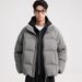 Nordmann 90 Warm Puffer Jacket For Men, Thickened Down Jacket, Winter 2025 New Casual Loose Short Coat_viptrois.com