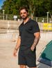 Men's Clothing Summer Short Sleeved Polo Shirt Casual Pants Two Piece Suit Short Sleeved Shorts Summer Suit_viptrois.com