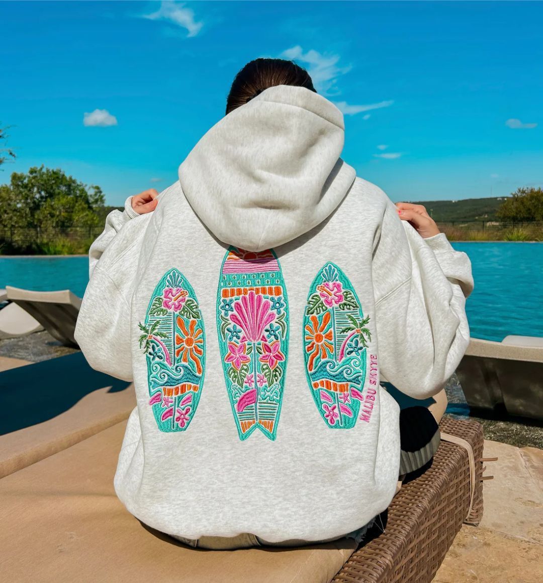 Men's American Retro Floral Letter 3D Print Sweatshirt Simple Pullover Gray Top Trend 2024 New_viptrois.com