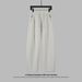 Men's Clothing Wide-Leg Jogger Pants - Spring Casual Trousers With Curved Hem - Heavyweight Cotton Blend Relaxed Fit Sweatpants_viptrois.com