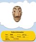Halloween Dali Mask Cosplay Performance Prop Dali Mask_viptrois.com
