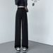 Straight Leg Trousers – High Waist Wide Leg Dress Pants For Women (Black/Charcoal/White/Taupe, S-5XL)_viptrois.com