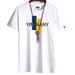 White Large Size Short-sleeve T-shirt 2023 New Cotton Brand Half-sleeve Clothing, Trendy Loose-fit Men's Clothing_viptrois.com
