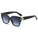 New Sunglasses Ins Fashion Square Sunglasses Men's Large Frame Sunglasses Women's Sunglasses_viptrois.com