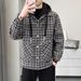 Autumn And Winter New Style Lapel Retro Jacket Cardigan Men's Fashionable Plus Velvet Thick Plaid Jacket Workwear Top Trendy_viptrois.com