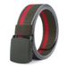 Men's Belts supply sports versatile outdoor pants belt automatic buckle imitation nylon belt simple multi-color men's belt manufacturer wholesale_viptrois.com