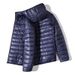 Men's Slim-Fit Stand Collar Lightweight Puffer Jacket – Poly-Cotton Blend, 6 Versatile Colors ( Side Pockets, Wrinkle-Resistant)_viptrois.com