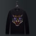 Men's Clothing Hot Diamond Tiger Head Long Sleeved T Shirt Modal T Shirt Large Size Top_viptrois.com