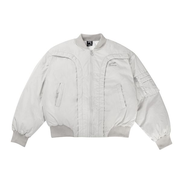 American Deconstructed Curved Flight For Men And Women, Boxy Loose Warm Cotton Coat, Men's Street Style Jacket_viptrois.com