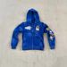 Men's Clothing Casual Trend Letter Cardigan Hooded Sweater_viptrois.com