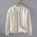 2026 Artistic Young Men's Loose And Casual Linen Long Sleeved Jacket, Comfortable And Breathable Top_viptrois.com