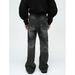 Men's Clothing | 2023 Autumn New American Retro Washed Distressed Ripped Jeans Trend_viptrois.com