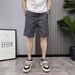 Men's Slim Fit Casual Shorts Mid-Length Style Summer Outerwear Five Point Pants Sports Beachwear_viptrois.com