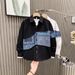 Men's Clothing Fashion Brand Spring And Autumn Patchwork Printed Shirts For Men Trendy High End Niche Handsome Personality Shirts Men's Shirts_viptrois.com