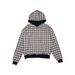 Reversible Hip-Hop Street Hoodie With Checkerboard Print - Unisex Oversized Pullover For Men & Women - Soft Polyester Fabric - Trendy Urban Fashion_viptrois.com