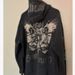 Cool Jacket 2025 New Cross In Stock Hooded Cardigan Bowknot Print Versatile Hoodie_viptrois.com