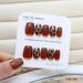 Beauty & Health Handmade Caramel Glitter Leopard Cat Eye Girl Whitening All Match Nail Art Pieces_viptrois.com